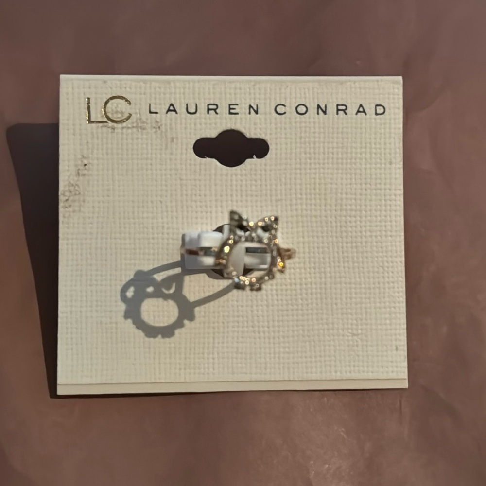 NWT LC LAUREN CONRAD Owl Ring 🦉
